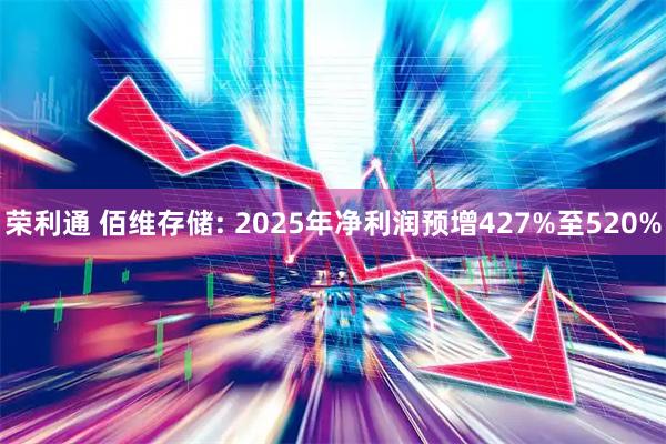 荣利通 佰维存储: 2025年净利润预增427%至520%